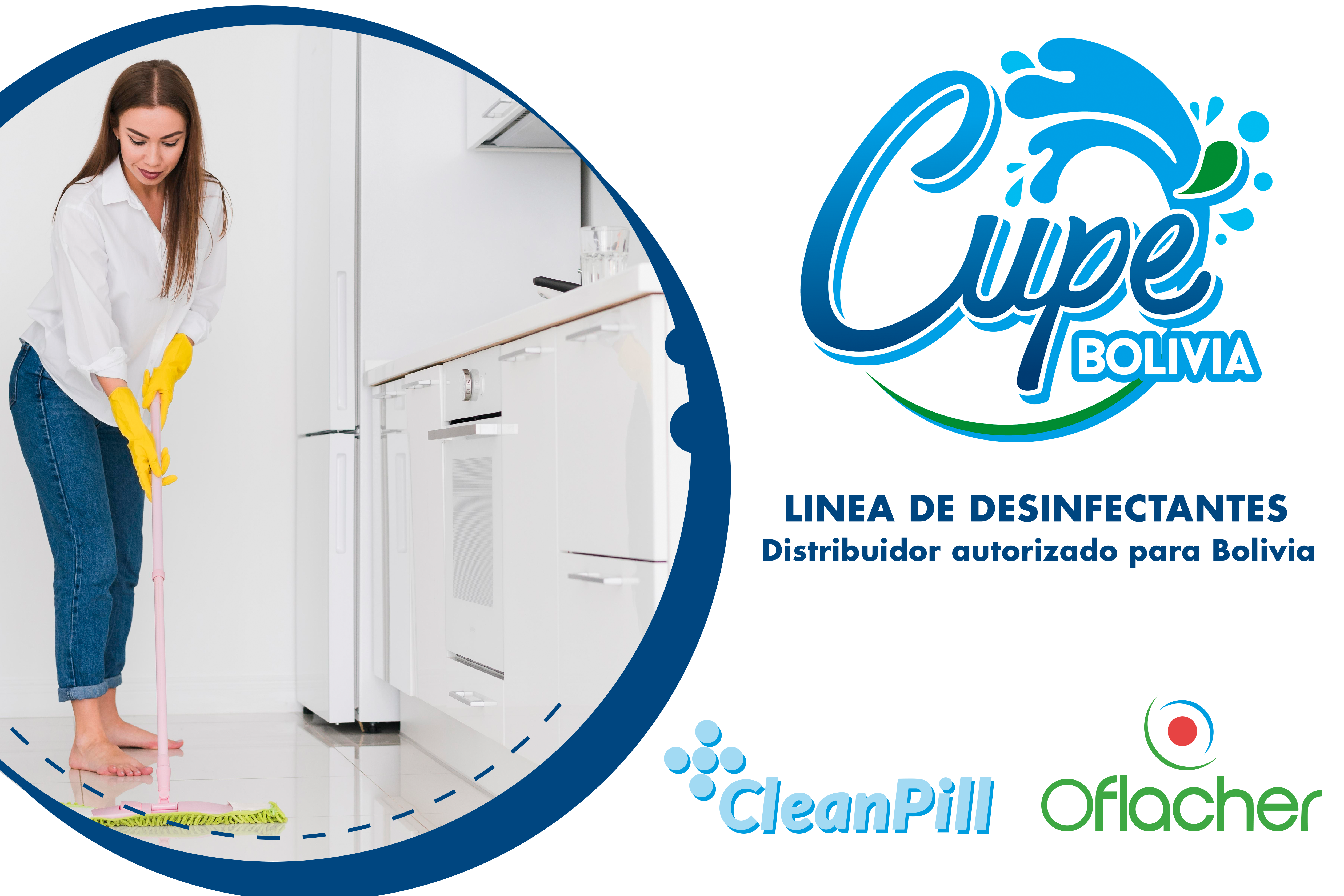 Representante de CleanPill y Oflacher